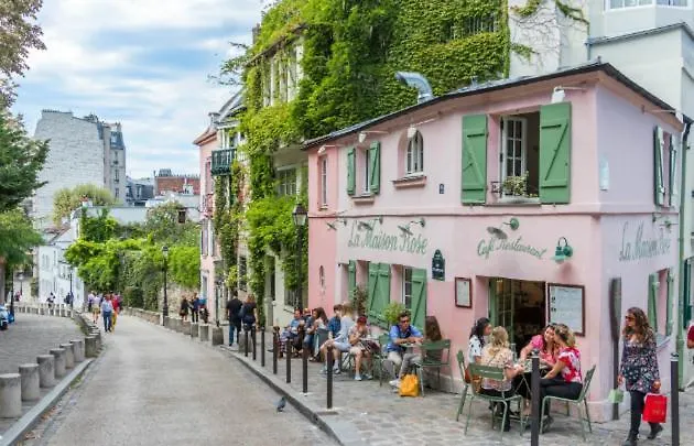 Apartamento Rare! Private Garden In Paris, Close To Sacre Coeur Basilica!